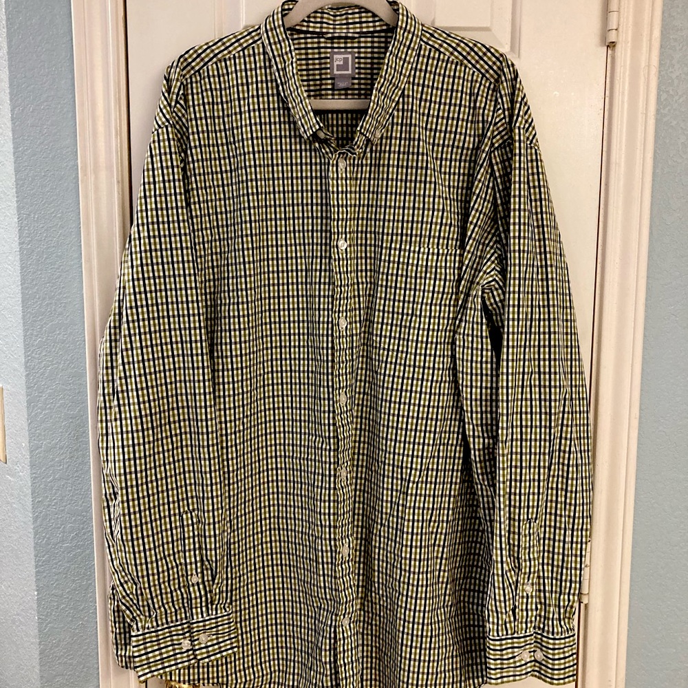 JCPenney men’s shirt, button down, long sleeve
